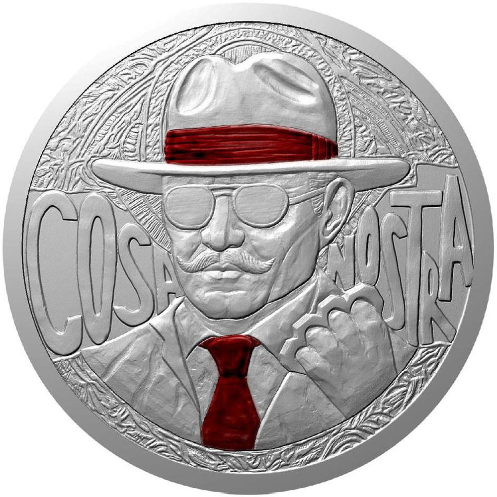 COSA NOSTRA World Gangs 1 Oz Silver Medal 2025 | Mints