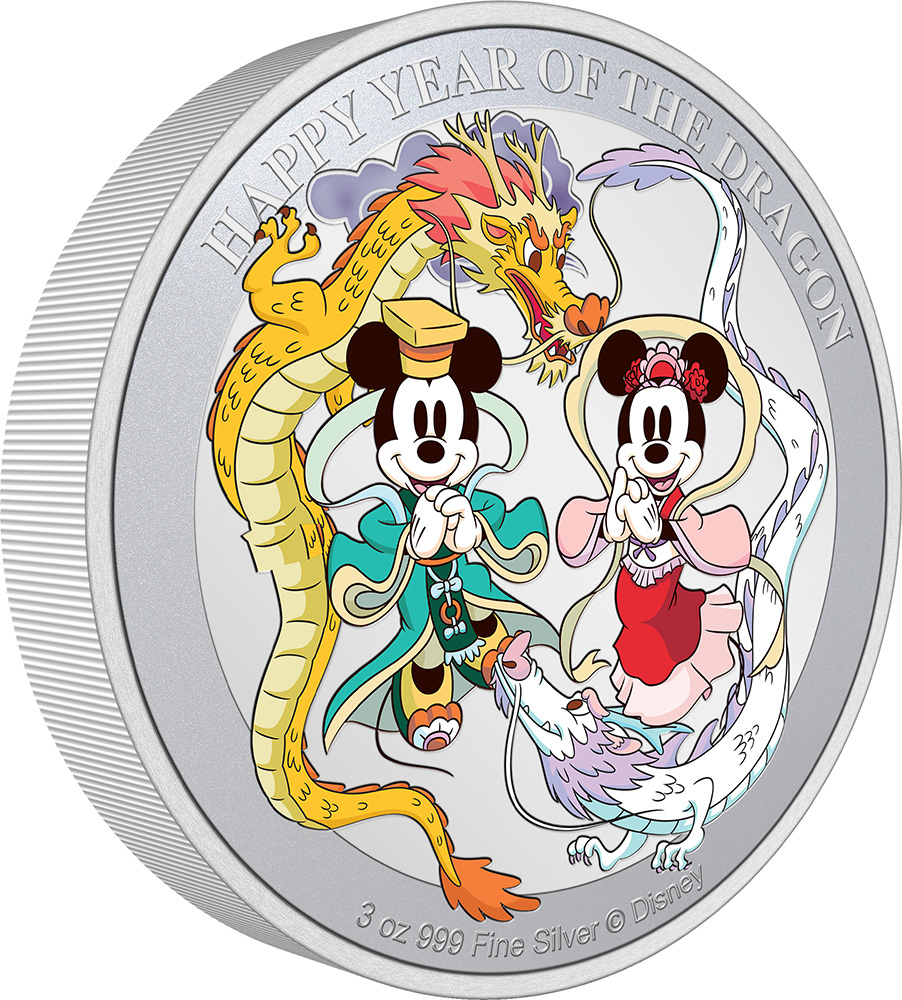 2020 ニウエ　ディズニーラブ 2ドル銀貨　1オンス　限定　新品 2020 ニウエディズニーラブ 2ドル銀貨1オンス限定新品