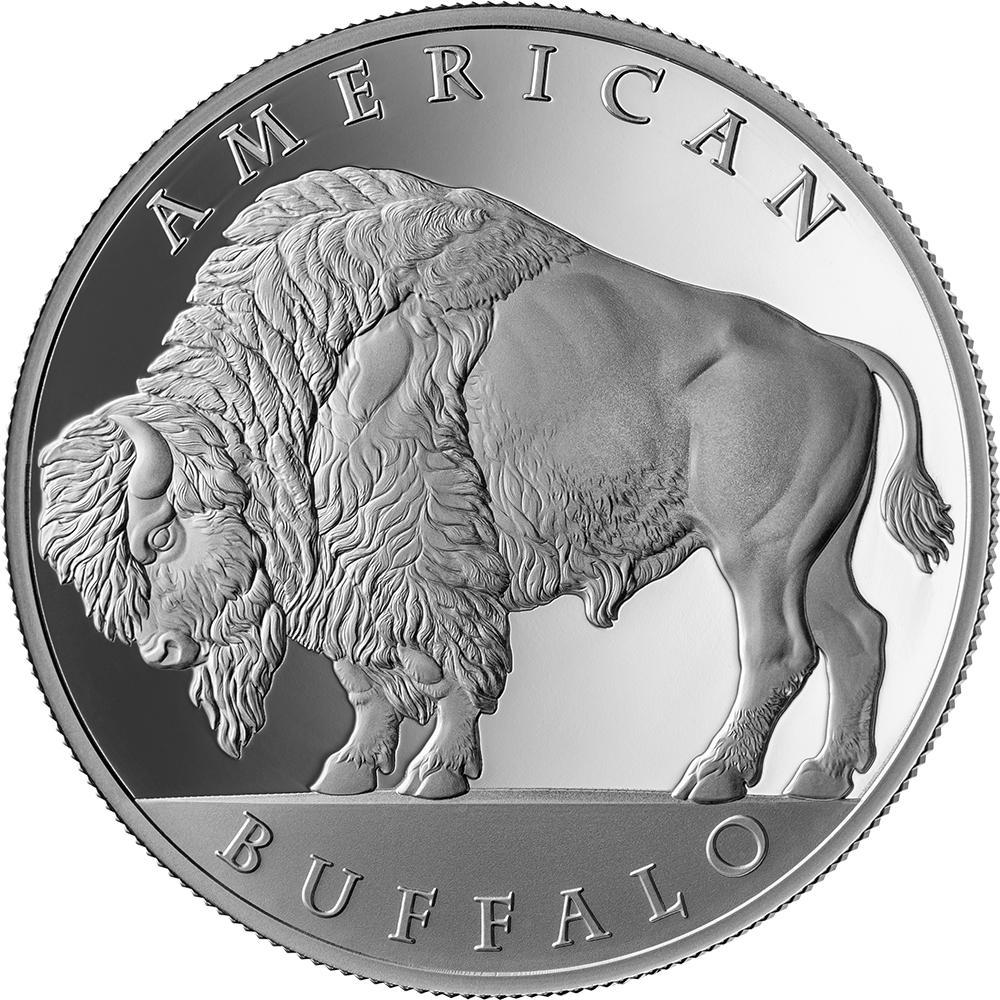 AMERICAN BUFFALO Cryptocurrency 1 Oz Silver Coin 1000 Satoshi United Crypto  States 2025