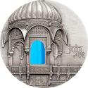 Mints Coins - TIFFANY ART AMAR SAGAR Jain Temple 2 Oz Silver Coin 10$ Palau 2016