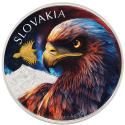Mints Coins - SLOVAK EAGLE Four Elements Power Coin x Czech Mint Official Edition 1 Oz Silver Coin 2$ Niue 2025