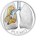 Mints Coins - LUNGS Human Body 1 Oz Silver Coin 1$ Niue 2025
