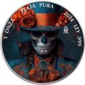 Mints Coins - CABALLERO OSCURO Dia de los Muertos Libertad 1 Oz Silver Coin Mexico 2024