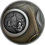 Mints Coins - CHERNOBYL Human Tragedies 2 Oz Silver Coin 5$ Niue 2021