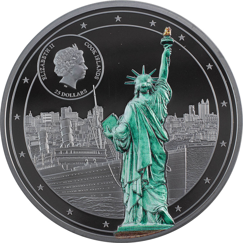 エミリー MISS LIBERTY PF70 20th Anniversary 9/11 By Miles Standish 5