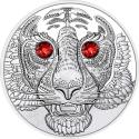 Mints Coins - POWER OF THE TIGER The Eye Of The World Silver Coin 20€ Euro Austria 2022