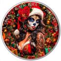 Mints Coins - DIA DE LOS MUERTOS Christmas Gift Libertad 1 Oz Silver Coin Mexico 2024