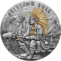 Mints Coins - SITTING BULL Legendary Warriors 2 Oz Silver Coin 5$ Niue 2025