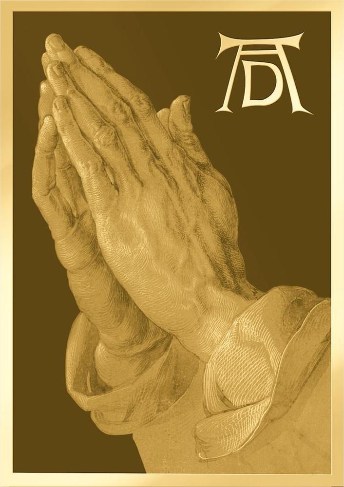 PRAYING HANDS Albrecht Durer 金貨　純金 PRAYING HANDS Albrecht Durer 1/1000 Oz Gold Coin 3000 Francs