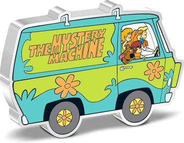 SCOOBY DOO Mystery Machine 1 Oz Silver Coin 2$ Niue 2023 | Mints