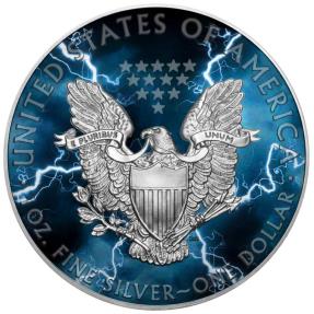 AMERICAN EAGLE Storm Edition Walking Liberty 1 Oz Silver Coin 1 