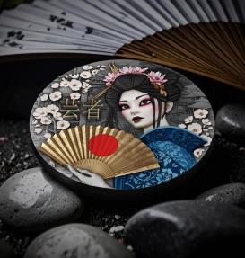 GEISHA 2 Oz Silver Coin 5$ Niue 2025 | Mints