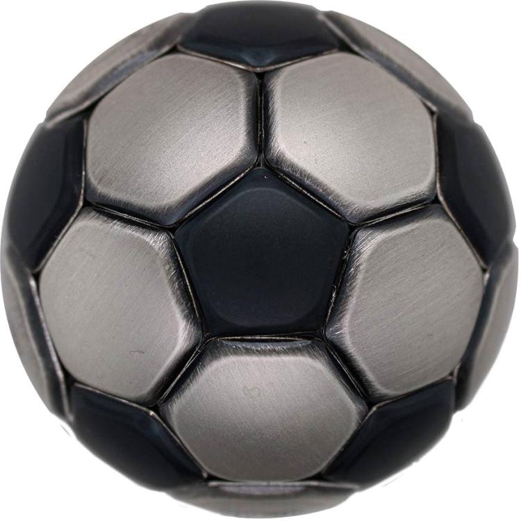 SOCCER BALL Spherical Silver Coin 5000 Francs Chad 2022 | Mints