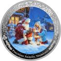 Mints Coins - CHRISTMAS Precious Family Moments 1 Oz Silver Coin 1000 Francs Cameroon 2025