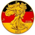 Mints Coins - GERMAN FLAG 1 Oz Silver Coin 1$ USA 2025