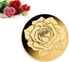 Mints Coins - VALENTINE DAY 1/1000 Oz Gold Coin 3000 Francs Chad 2024