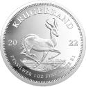 Mints Coins - KRUGERRAND 1 Oz Silver Coin 1 Rand South Africa 2022