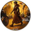 Mints Coins - STEAMPUNK LIBERTY 1 Oz Silver Coin 1$ USA 2025
