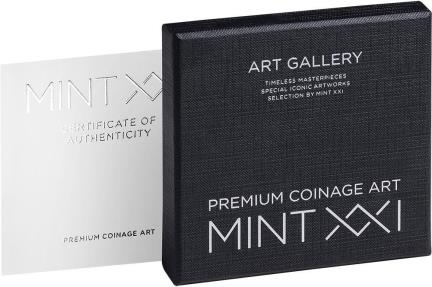 BIRTH OF VENUS Botticelli 1 Oz Silver Coin 1000 Francs