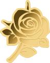 Mints Coins - ROSE 1/1000 Oz Gold Coin 3000 Francs Chad 2023
