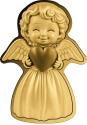 Mints Coins - GUARDIAN ANGEL 1/1000 Oz Gold Coin 3000 Francs Chad 2025