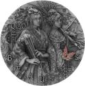 Mints Coins - QIAO SISTERS Three Kingdoms Romance 2 Oz Silver Coin 5$ Niue 2021