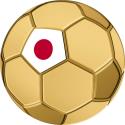Mints Coins - JAPAN FOOTBALL Sport Icons 1/1000 Oz Gold Coin 3000 Francs Chad 2023