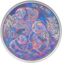 Mints Coins - RAINBOW PANDA Silver Coin 10 Yuan China 2025