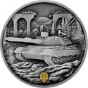 Mints Coins - LEOPARD 120 VERBESSERT World Of Tanks 1 Oz Silver Coin 1$ Niue 2025