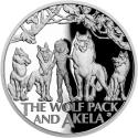 Mints Coins - WOLF PACK AND AKELA The Jungle Book 1 Oz Silver Coin 1$ Niue 2022