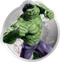 Mints Coins - HULK Marvel Colored 1 Oz Silver Medal The Incredible