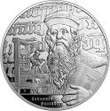 Mints Coins - JOHANNES GUTENBERG Icons of Inspiration 1 Oz Silver Coin 2$ Niue 2024