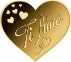Mints Coins - TI AMO I Love You 1/1000 Oz Gold Coin 3000 Francs Chad 2023