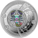 Mints Coins - SCORPIO Pendant Zodiac Signs 2025 Silver Coin 500 Francs Cameroon 2025