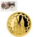 Mints Coins - VYSEHRAD PRAGUE Small Gold Coin 2$ Niue 2023