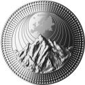Mints Coins - MONT BLANC Continents Europe 2 Oz Silver Coin 5$ Niue 2023