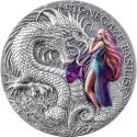 Mints Coins - STONEGAZE BASILISK Dragonology 2 Oz Silver Coin 2000 Francs Cameroon 2025