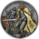 Mints Coins - ARTHUR PENDRAGON Camelot 1 Oz Silver Coin 2$ Niue 2023