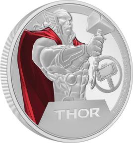 Mints - THOR Marvel 1 Oz Silver Coin 2$ Niue 2023