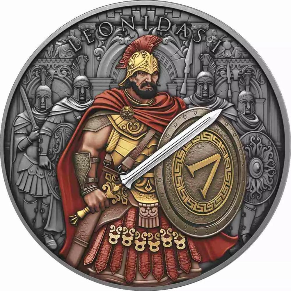 The Spear of Leonidas (ソイルステイック) silver 2025 1oz Leonidus