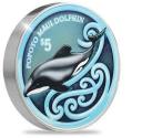 Mints Coins - POPOTO MAUI DOLPHIN 2 Oz Silver Coin 5$ New Zealand 2024
