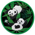 Mints Coins - CHINA PANDA Cannabis Silver Coin 10 Yuan China 2022
