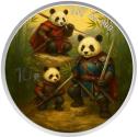 Mints Coins - PANDA WARRIORS Silver Coin 10 Yuan China 2025