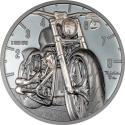 Mints Coins - MOTORBIKE Journey 2 Oz Silver Coin 10$ Cook Islands 2024
