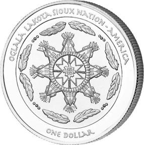WAKAN TANKA Native American Silver Dollars 1 Oz Silver Coin 1