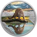 Mints Coins - COUGAR Wildlife Reflections Silver Coin 20$ Canada 2024