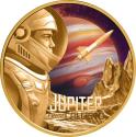 Mints Coins - JUPITER FROM CALLISTO 1 Oz Gold Coin 100$ Niue 2025
