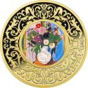 Mints Coins - HENRI MATISSE Vase With Flowers Flowers In Painting Silver Coin 500 Francs Cameroon 2025