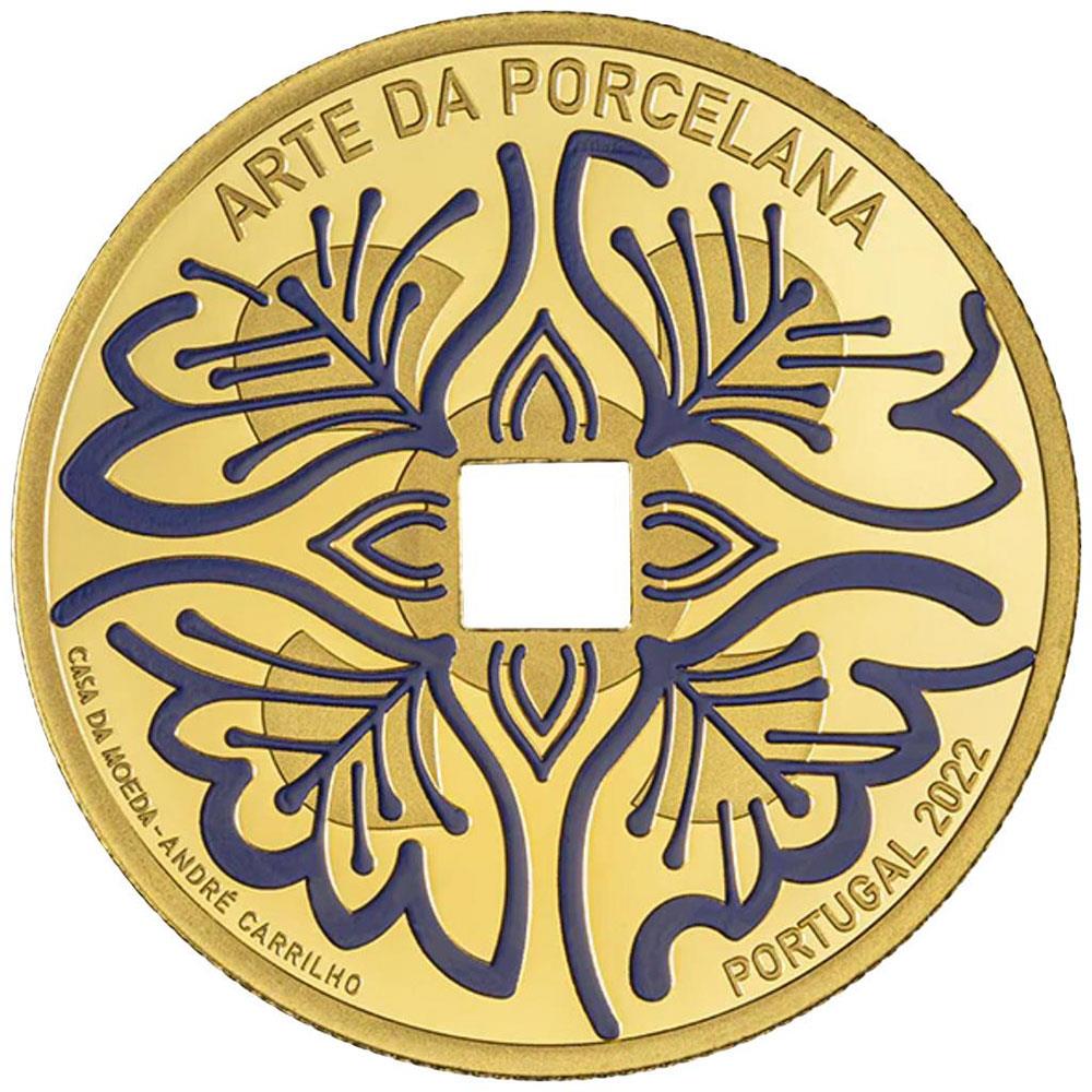 art-of-porcelain-gold-coin-5-euro-portugal-2022-old-coin-price