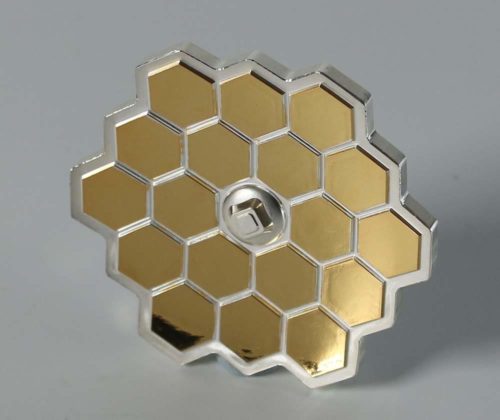 SPACE TELESCOPE 2 Oz Silver Stacker 2022 Mints